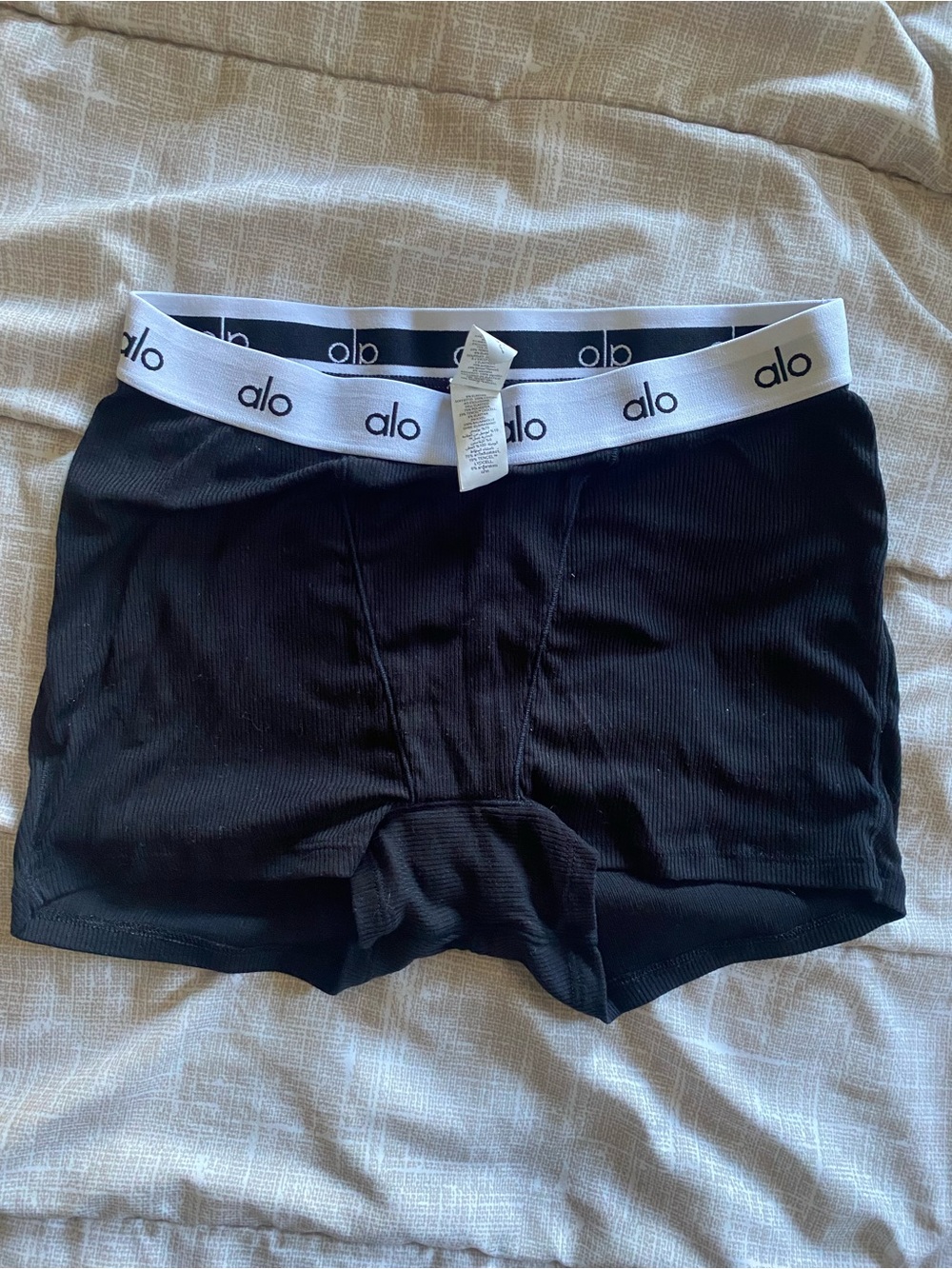ALO Yoga Icon Ribbed Boyshort